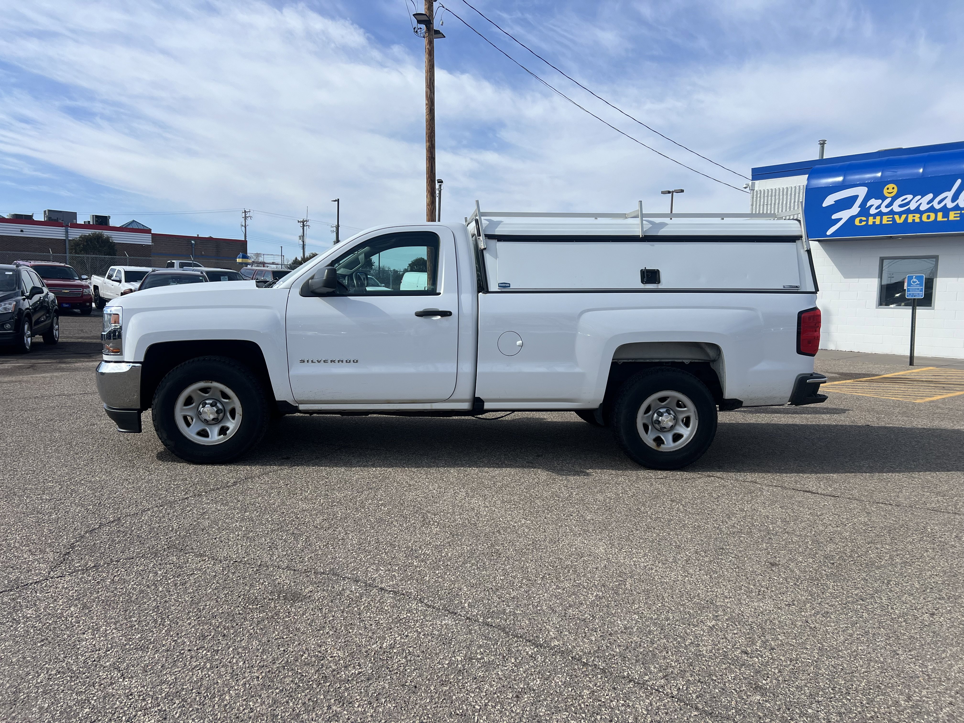 Used 2017 Chevrolet Silverado 1500 W/T w/ Chrome Bumper Package image 4