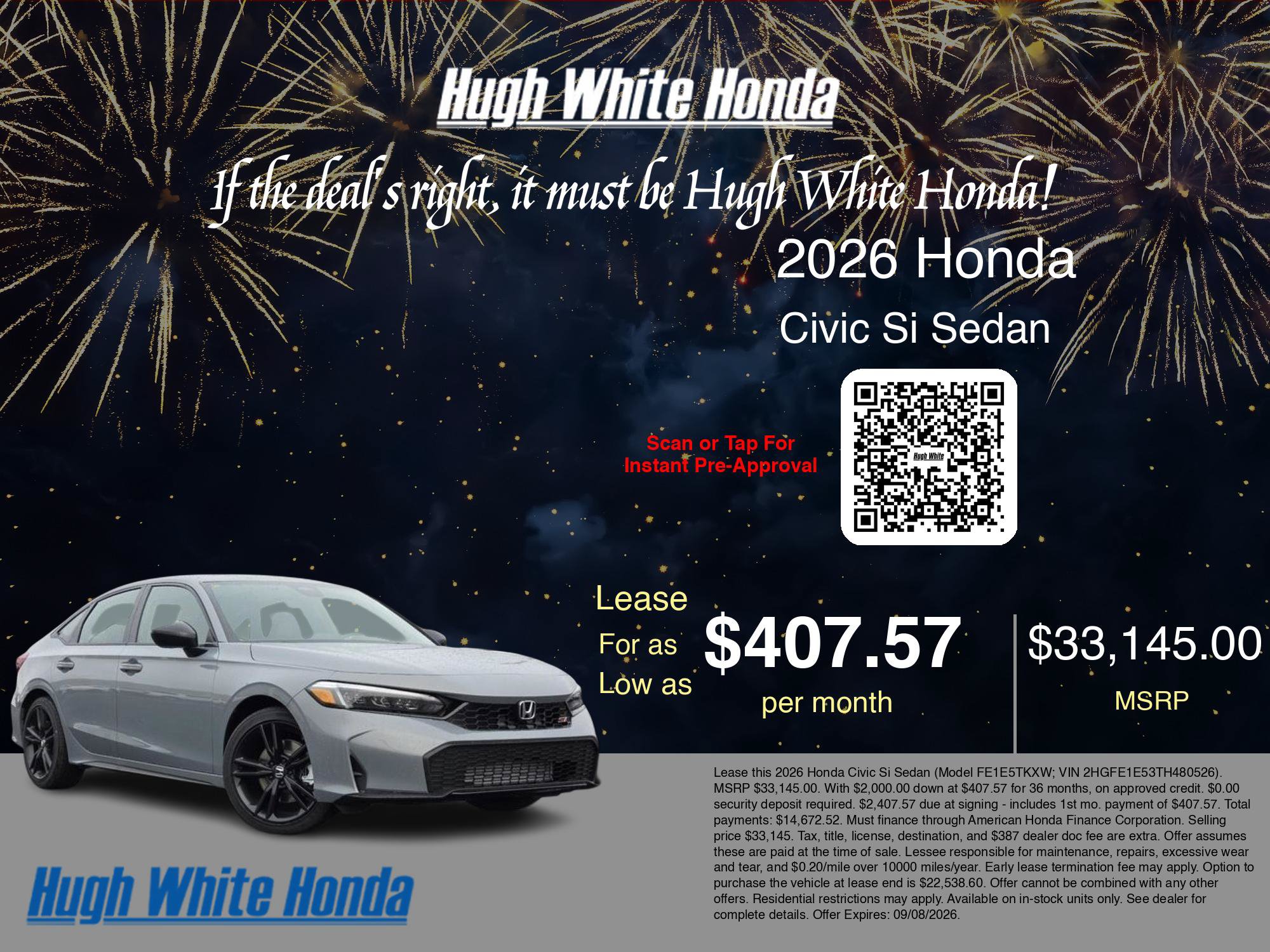 New 2026 Honda Civic Si image 3