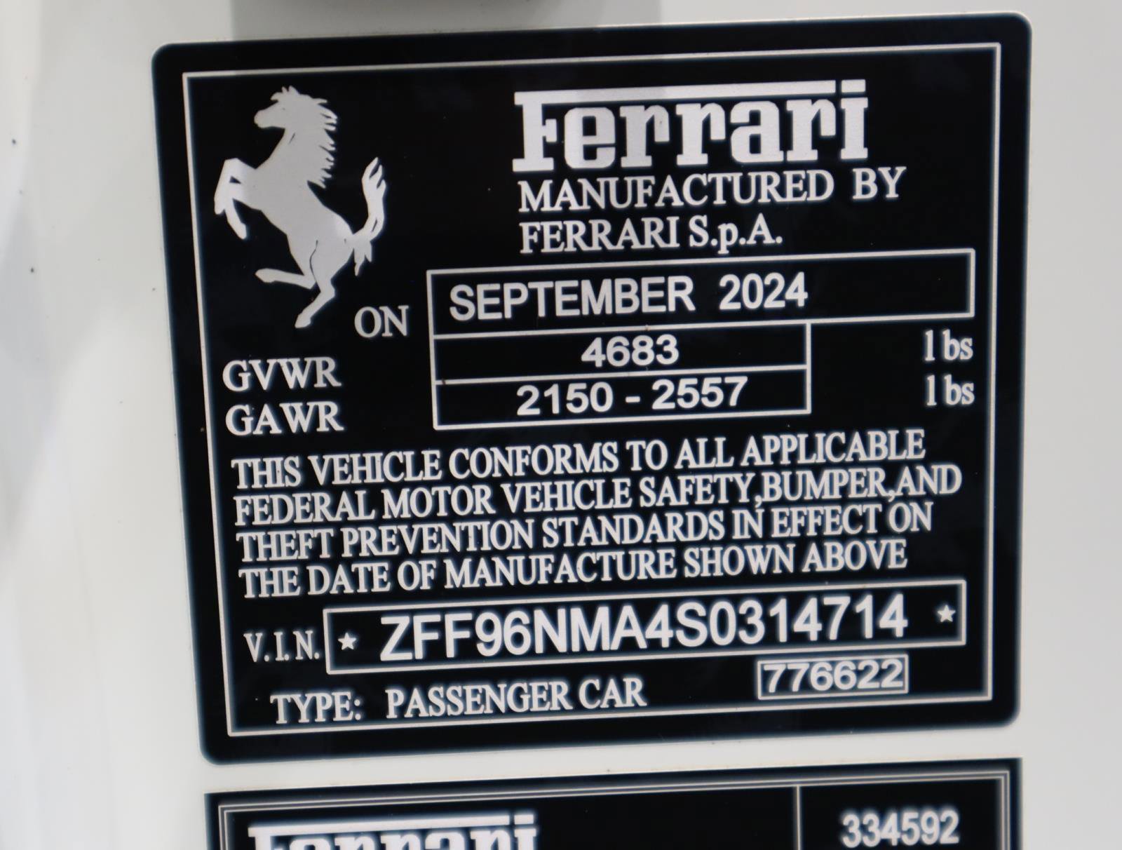 Certified 2025 Ferrari SF90 Spider AWD/4WD image 39