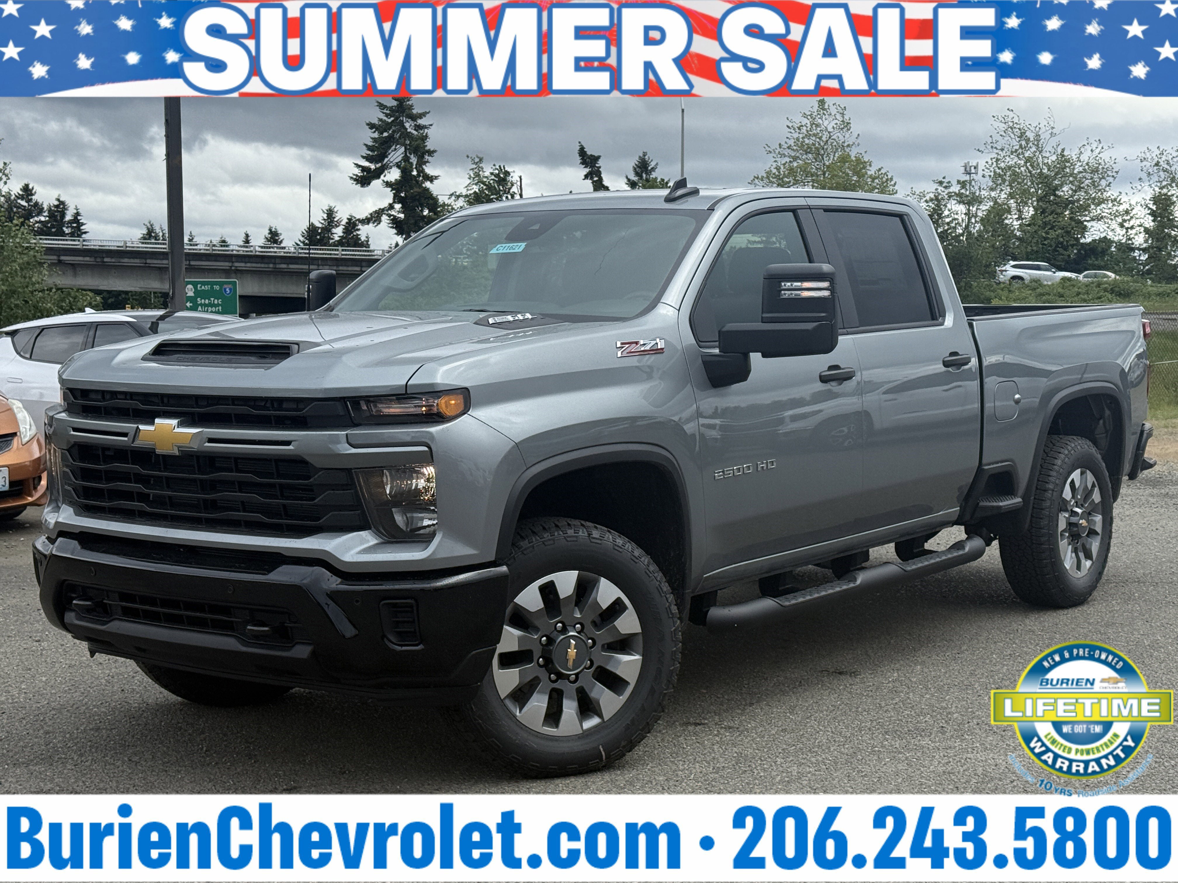 New 2026 Chevrolet Silverado 2500 Custom w/ Custom Value Package
