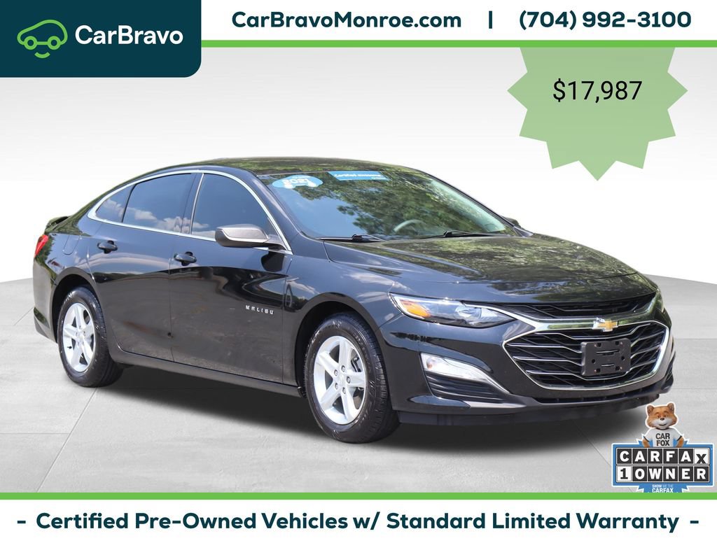 Certified 2021 Chevrolet Malibu LS FWD image 8