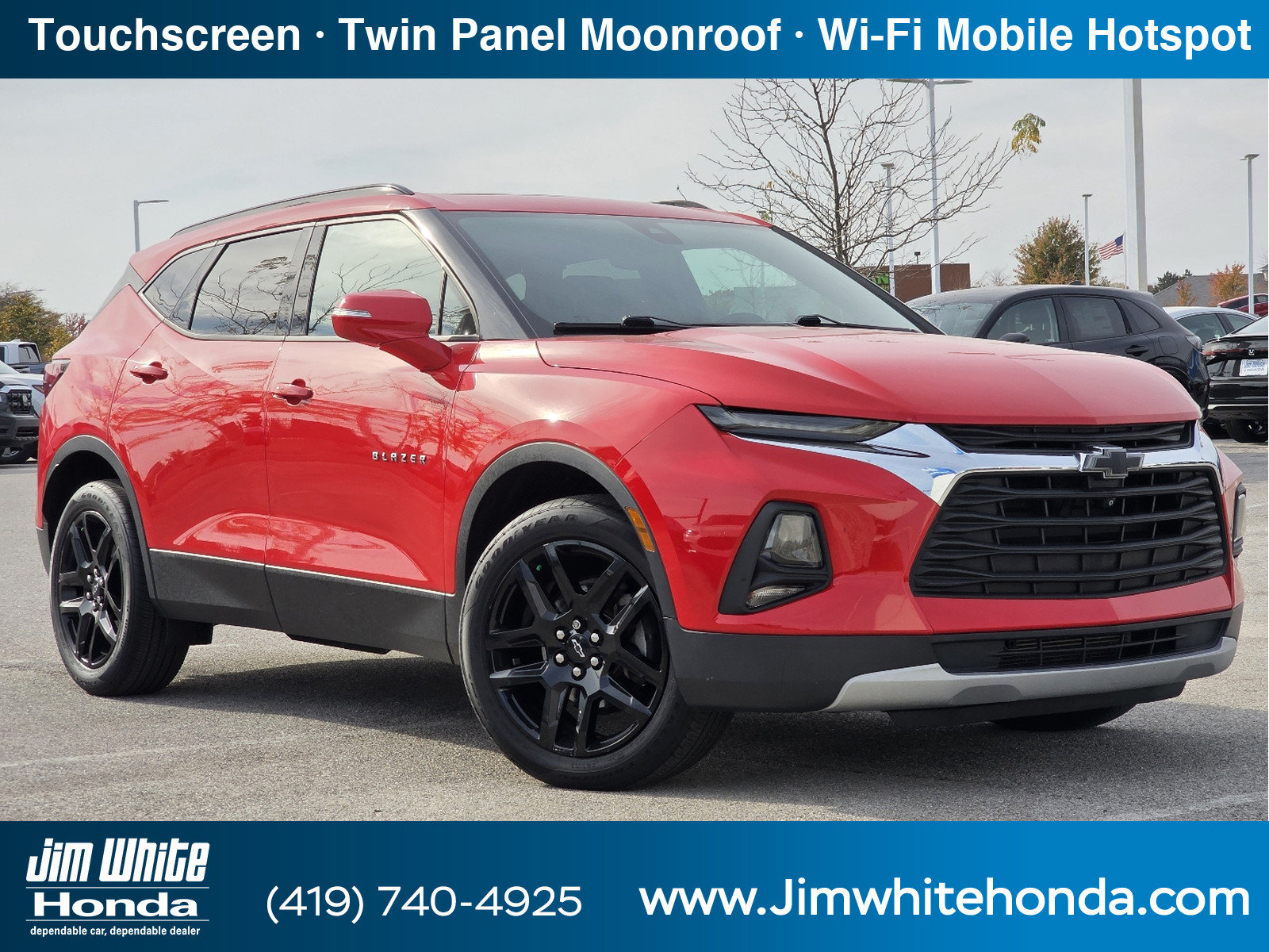 Used 2019 Chevrolet Blazer LT w/ Sun and Wheels Package AWD/4WD image 1