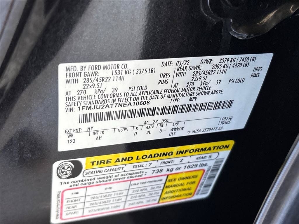 Used 2022 Ford Expedition Limited AWD/4WD image 30