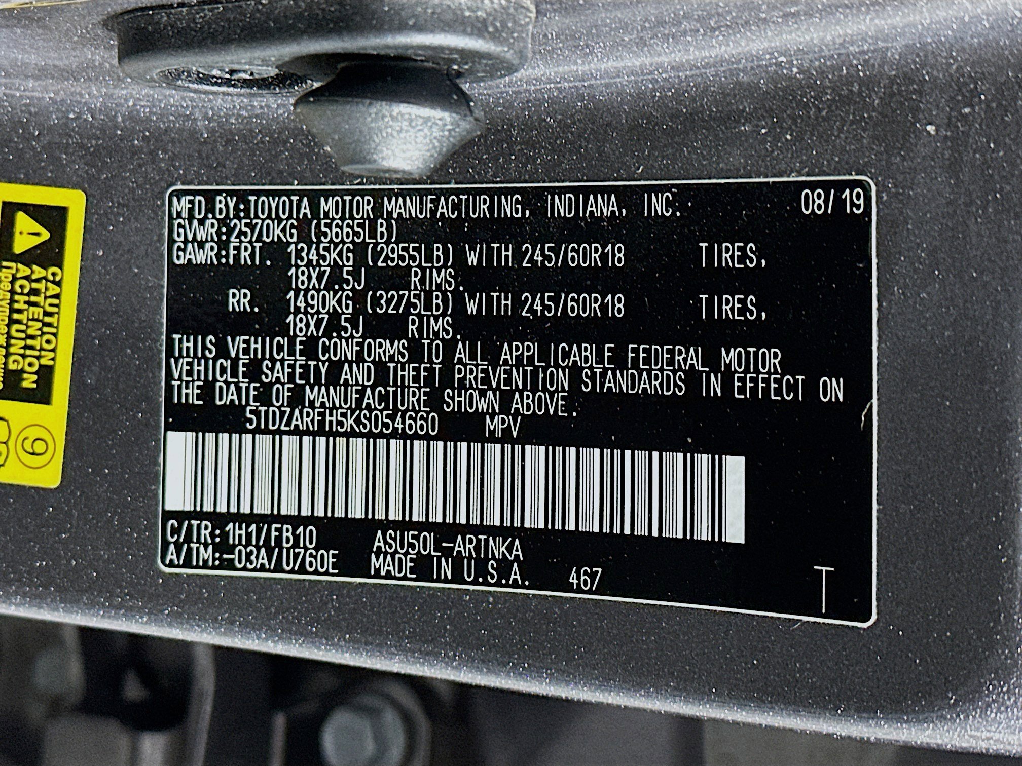 Used 2019 Toyota Highlander LE image 12