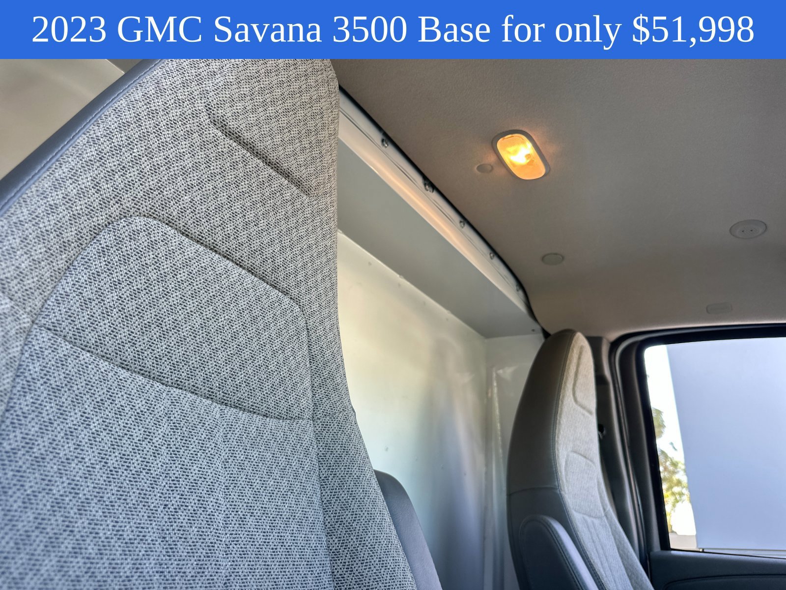Used 2023 GMC Savana 3500 w/ Power Convenience Package RWD image 16