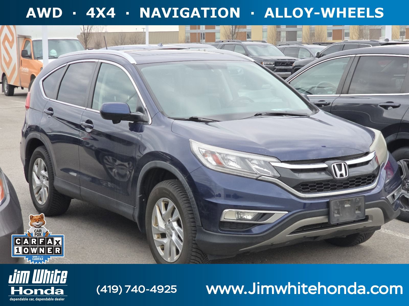 Used 2015 Honda CR-V EX-L image 1