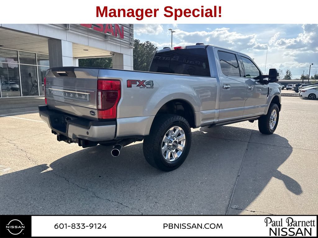 Used 2021 Ford F250 Platinum w/ FX4 Off-Road Package AWD/4WD image 6