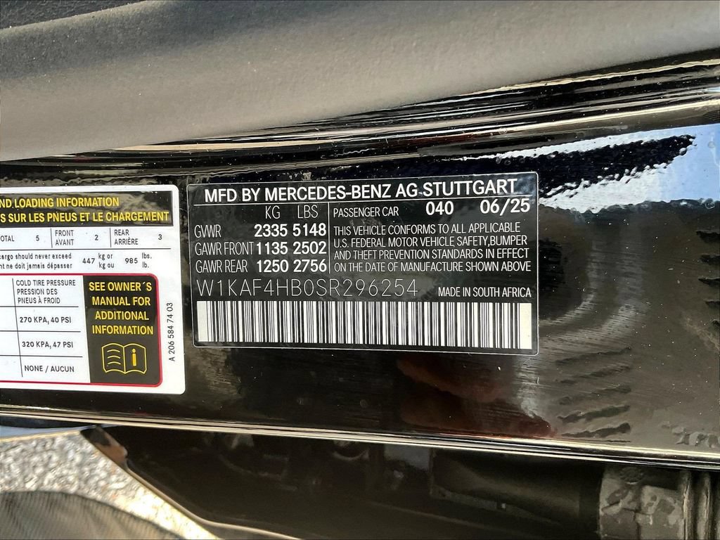 Certified 2025 Mercedes-Benz C 300 4MATIC Sedan image 20
