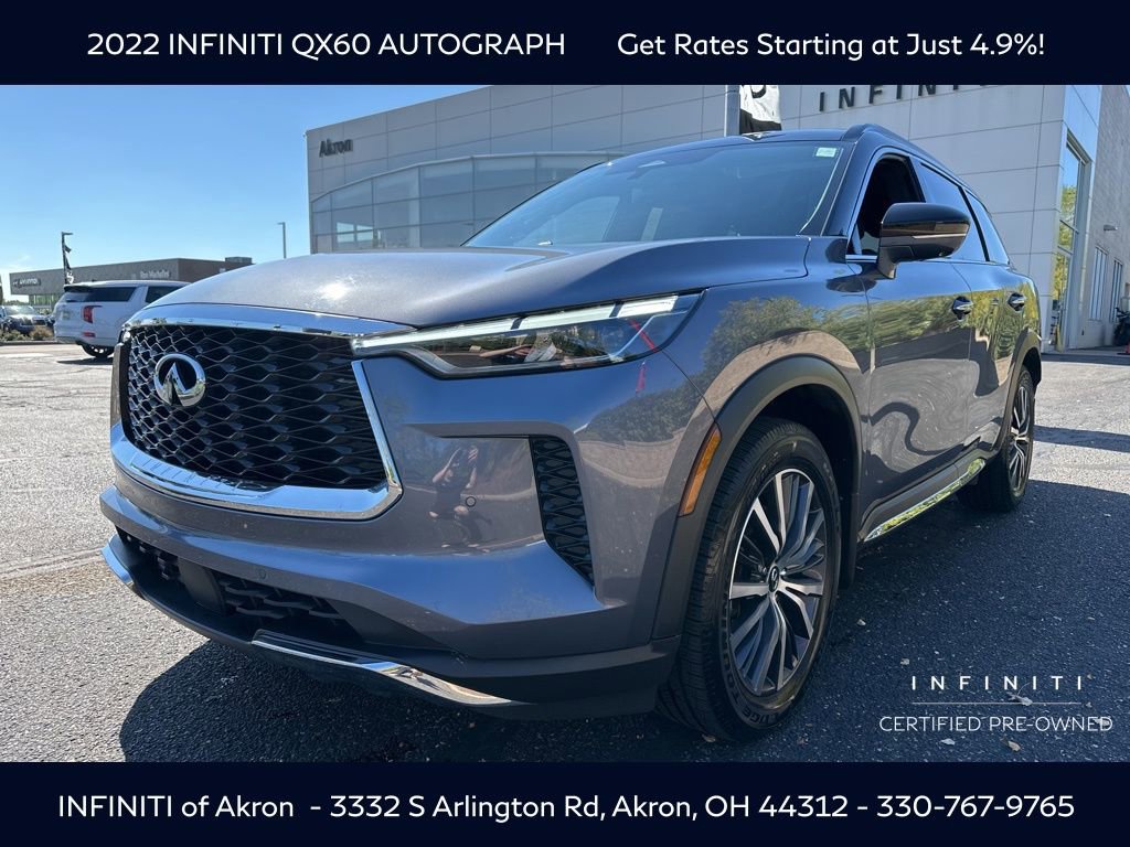 Used 2022 INFINITI QX60 Autograph