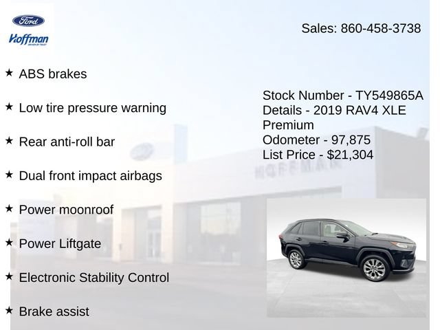 Used 2019 Toyota RAV4 XLE Premium w/ Cold Weather Package AWD/4WD image 25