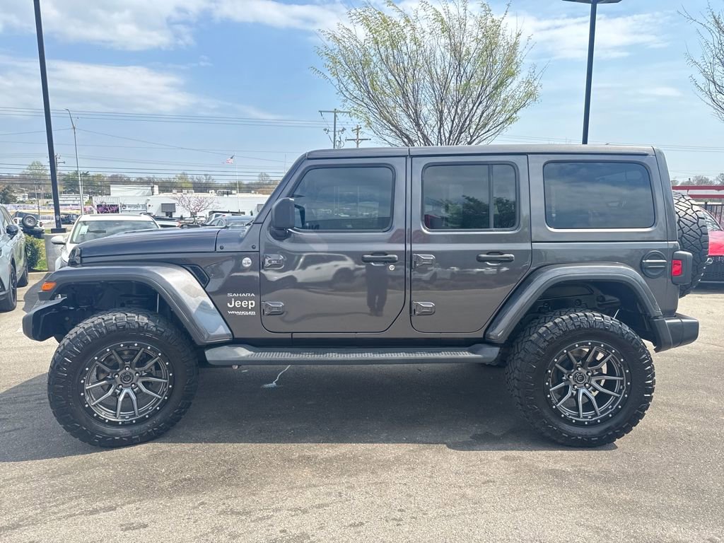 Used 2021 Jeep Wrangler Unlimited Sahara w/ Uconnect 4C Nav & Sound Group image 4