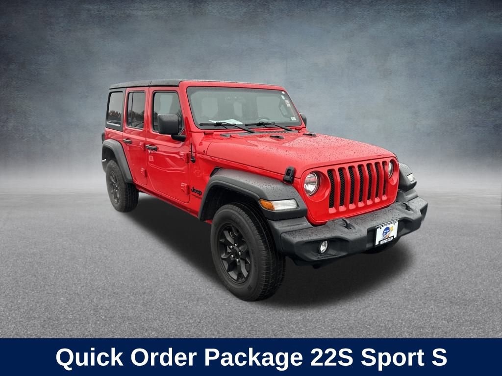 Used 2022 Jeep Wrangler Unlimited Sport image 9