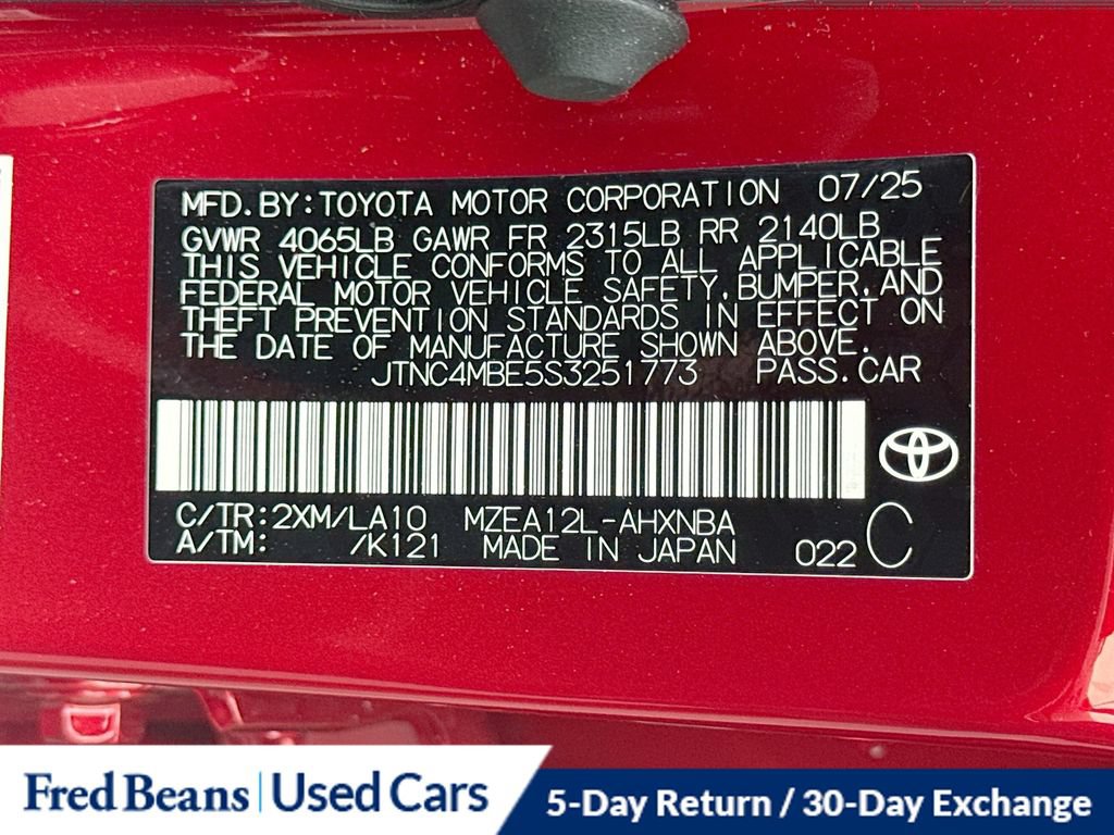 Used 2025 Toyota Corolla XSE FWD image 39