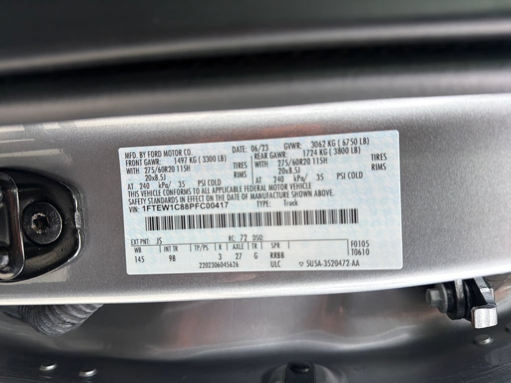 Used 2023 Ford F150 Platinum RWD image 32