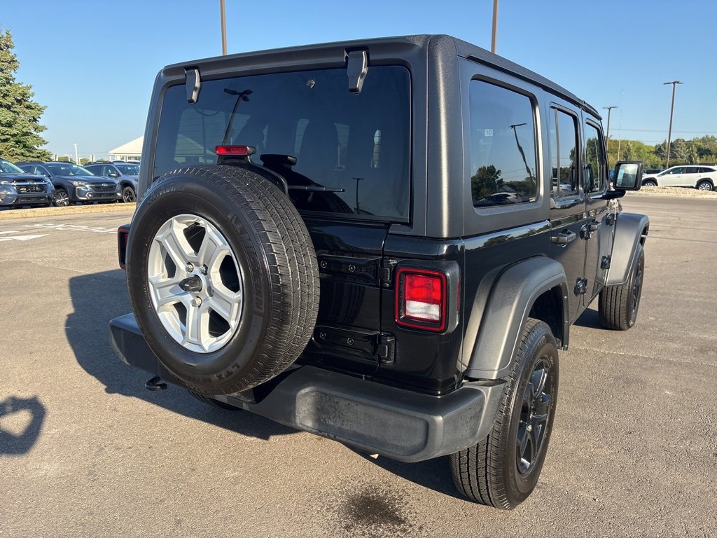 Used 2021 Jeep Wrangler Unlimited Sport image 3
