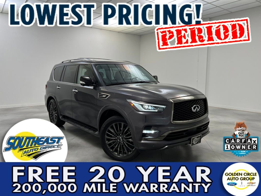 Used 2022 INFINITI QX80 Premium Select w/ Cargo Package