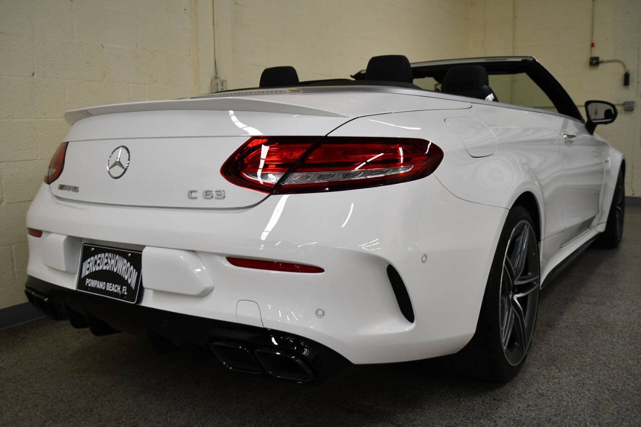 Used 2020 Mercedes-Benz C 63 AMG Cabriolet w/ Parking Assistance Package image 8