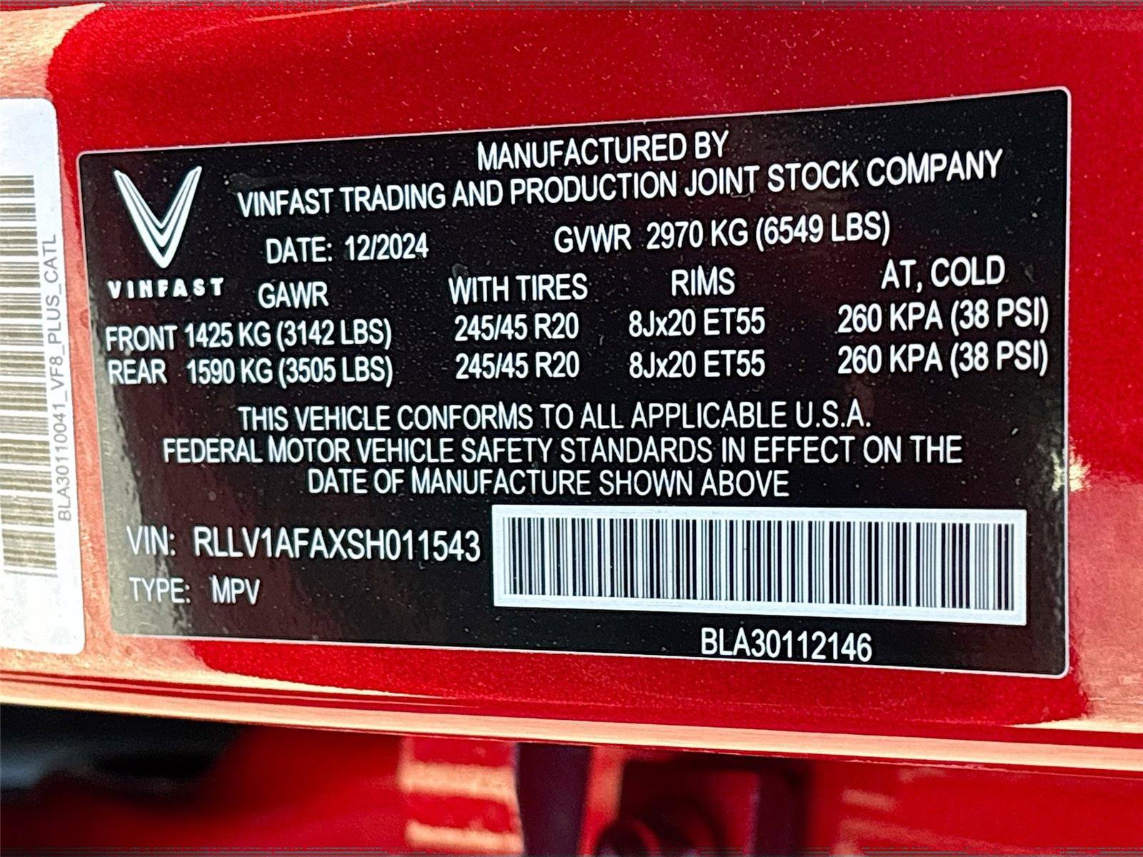 New 2025 VinFast VF 8 Plus image 32