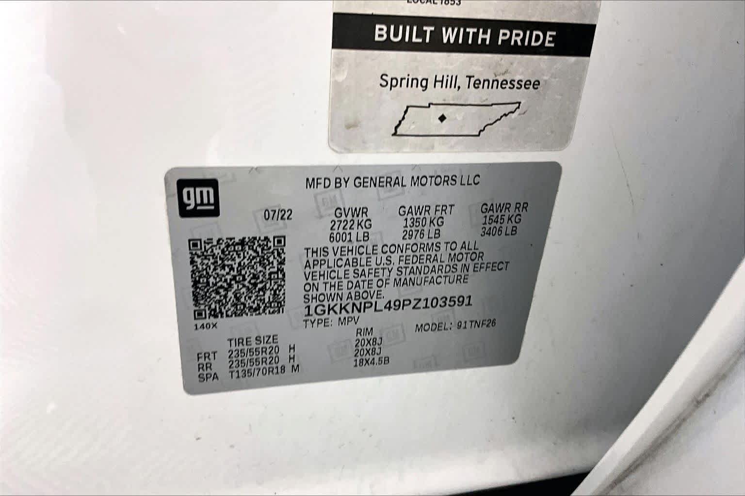 Certified 2023 GMC Acadia Denali FWD image 65