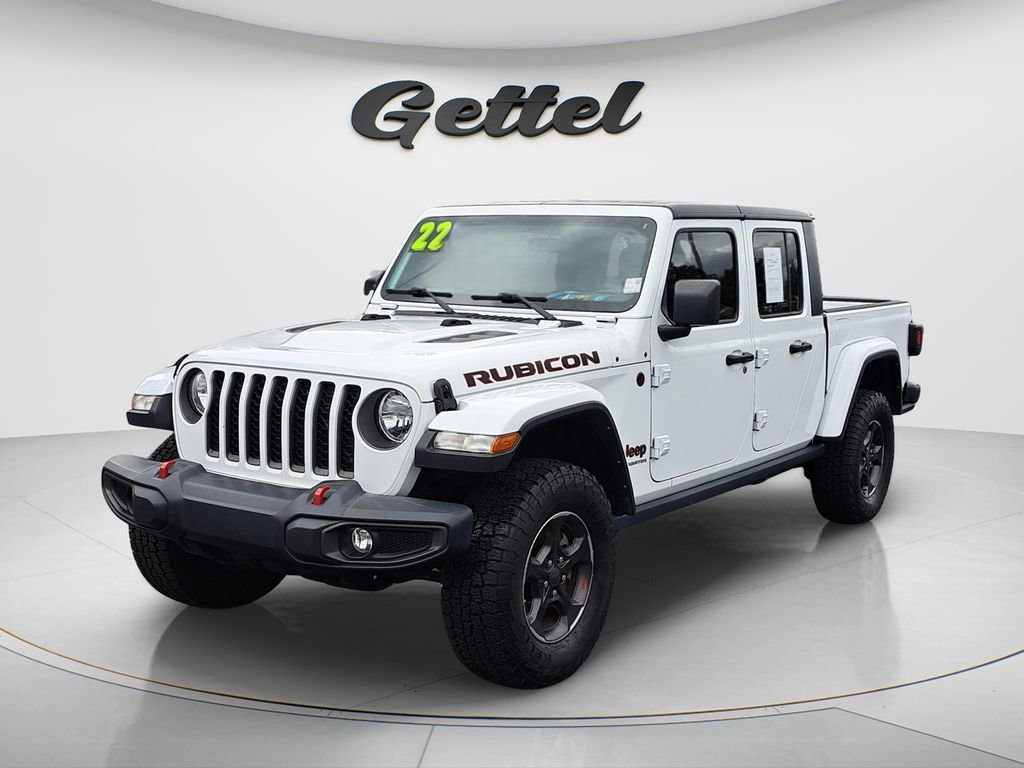 Used 2022 Jeep Gladiator Rubicon w/ Cold Weather Group AWD/4WD image 1