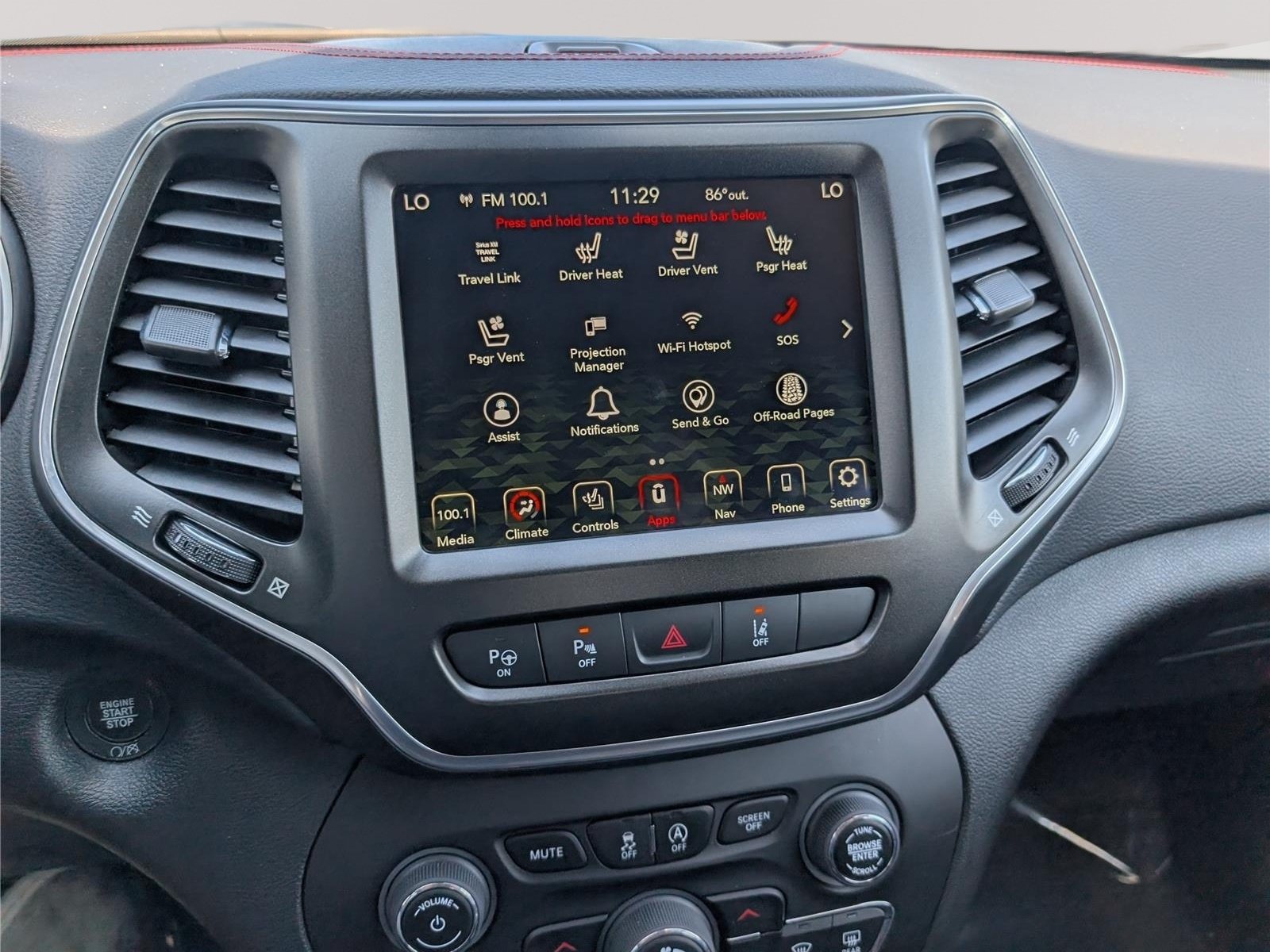 Used 2023 Jeep Cherokee Trailhawk w/ Sun & Sound Group AWD/4WD image 29