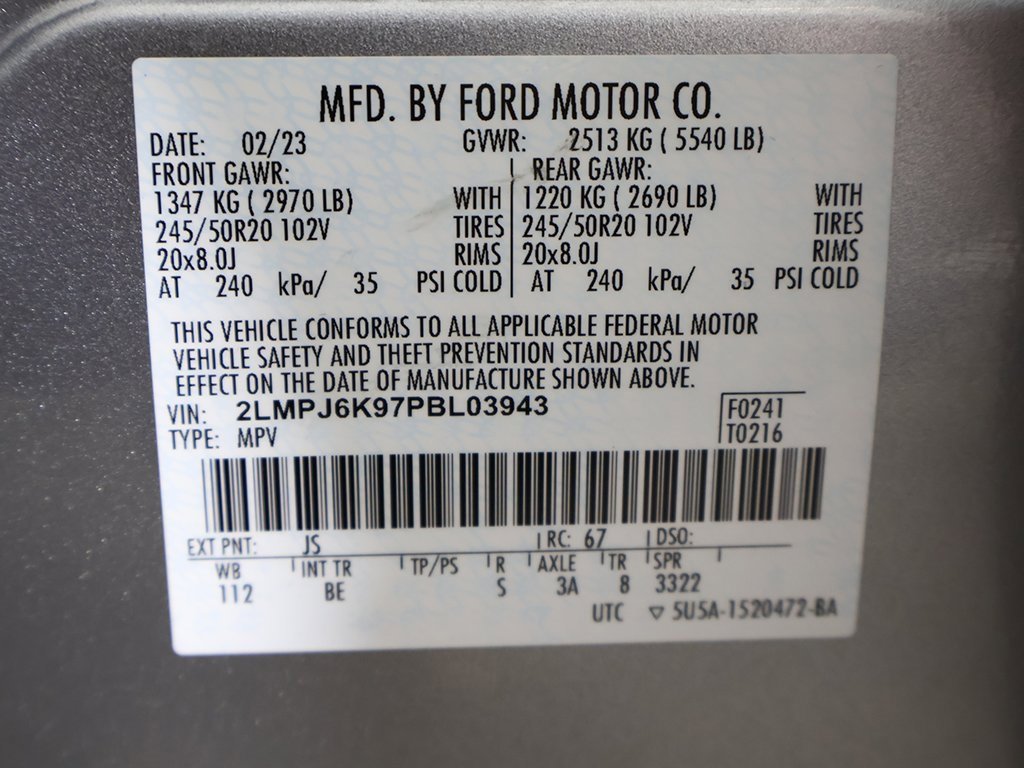 Used 2023 Lincoln Nautilus Reserve image 58