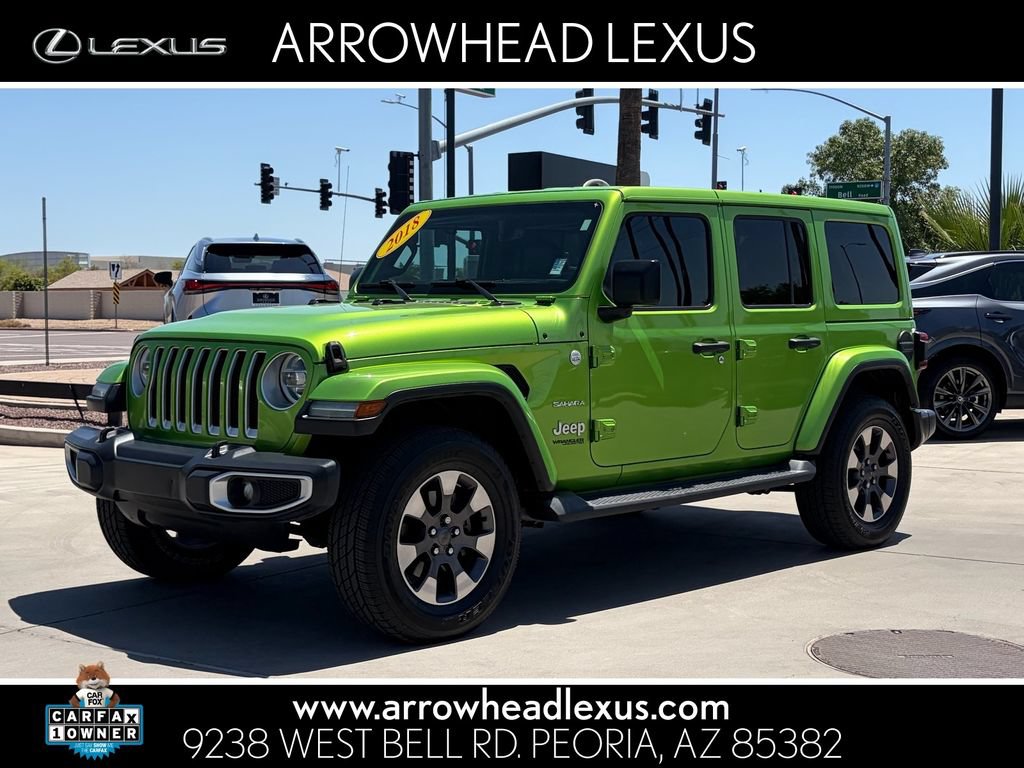 Used 2018 Jeep Wrangler Unlimited Sahara