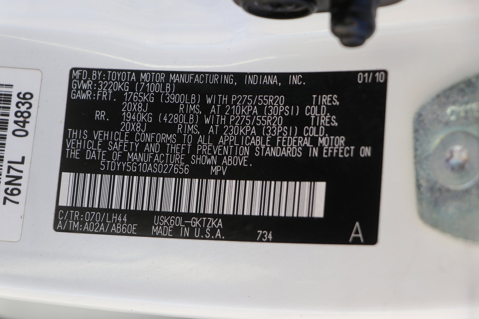Used 2010 Toyota Sequoia Platinum RWD image 36
