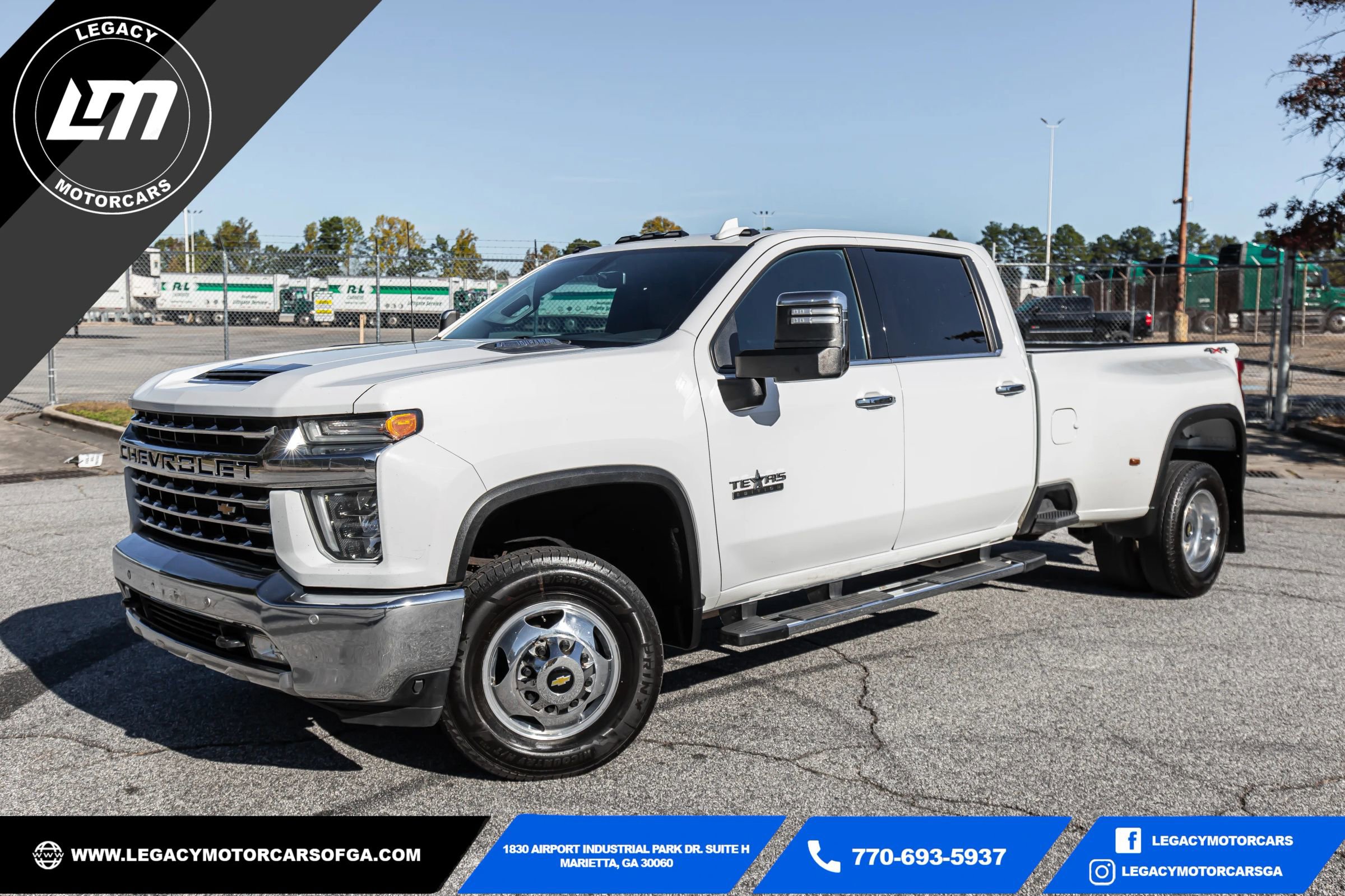 Used 2020 Chevrolet Silverado 3500 LTZ w/ LTZ Texas Edition image 1