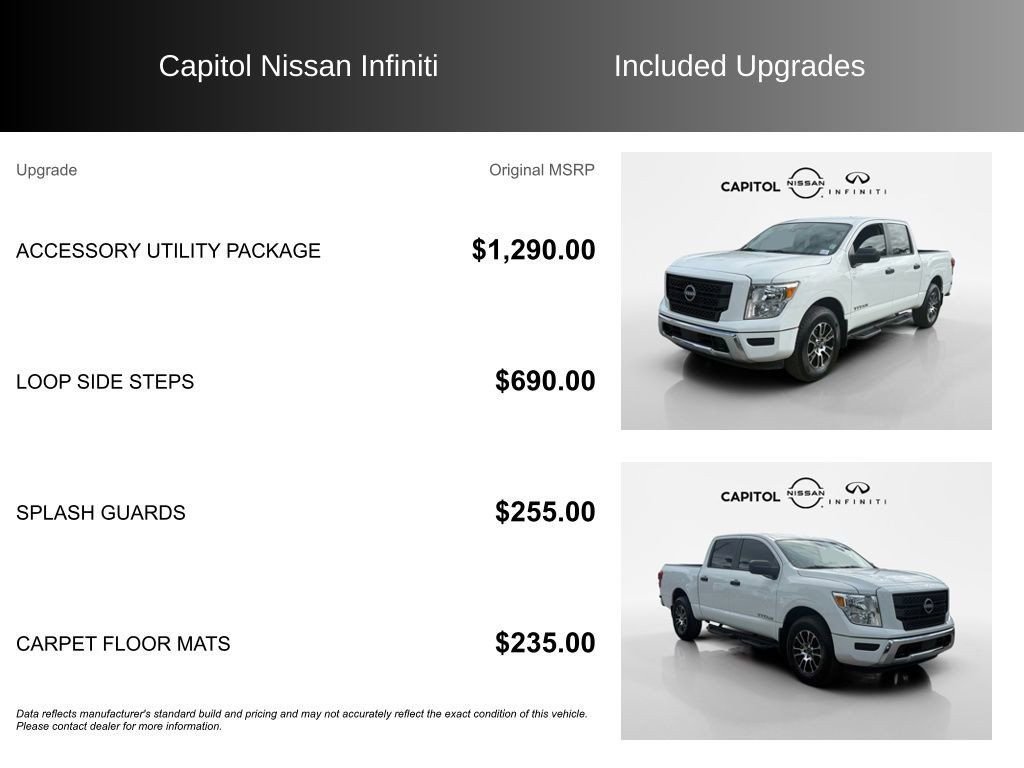 Used 2024 Nissan Titan SV w/ Accessory Utility Package image 9