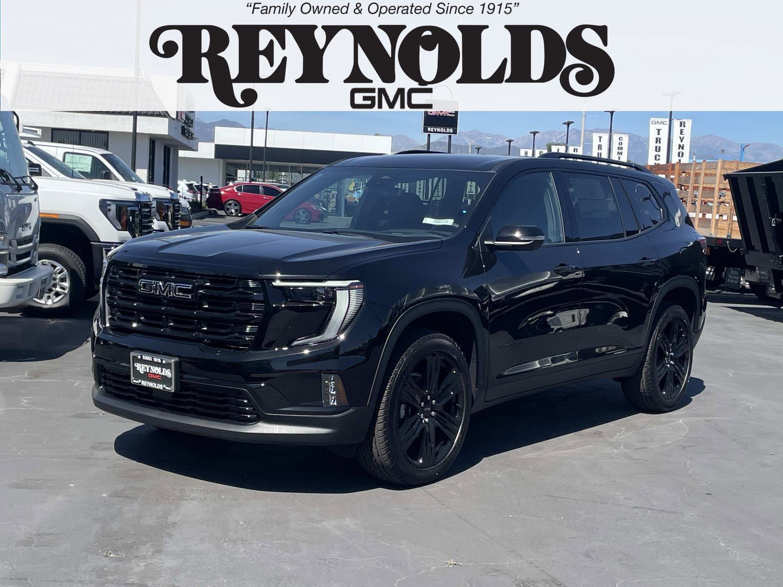 New 2026 GMC Acadia Elevation w/ Black Edition image 1