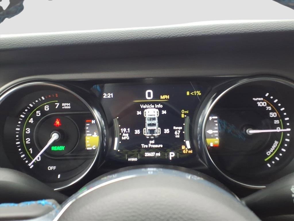 Used 2023 Jeep Wrangler Unlimited Rubicon 4xe w/ Steel Bumper Group image 19