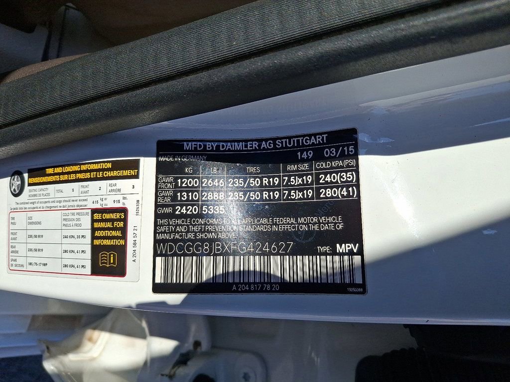 Used 2015 Mercedes-Benz GLK 350 4MATIC image 27