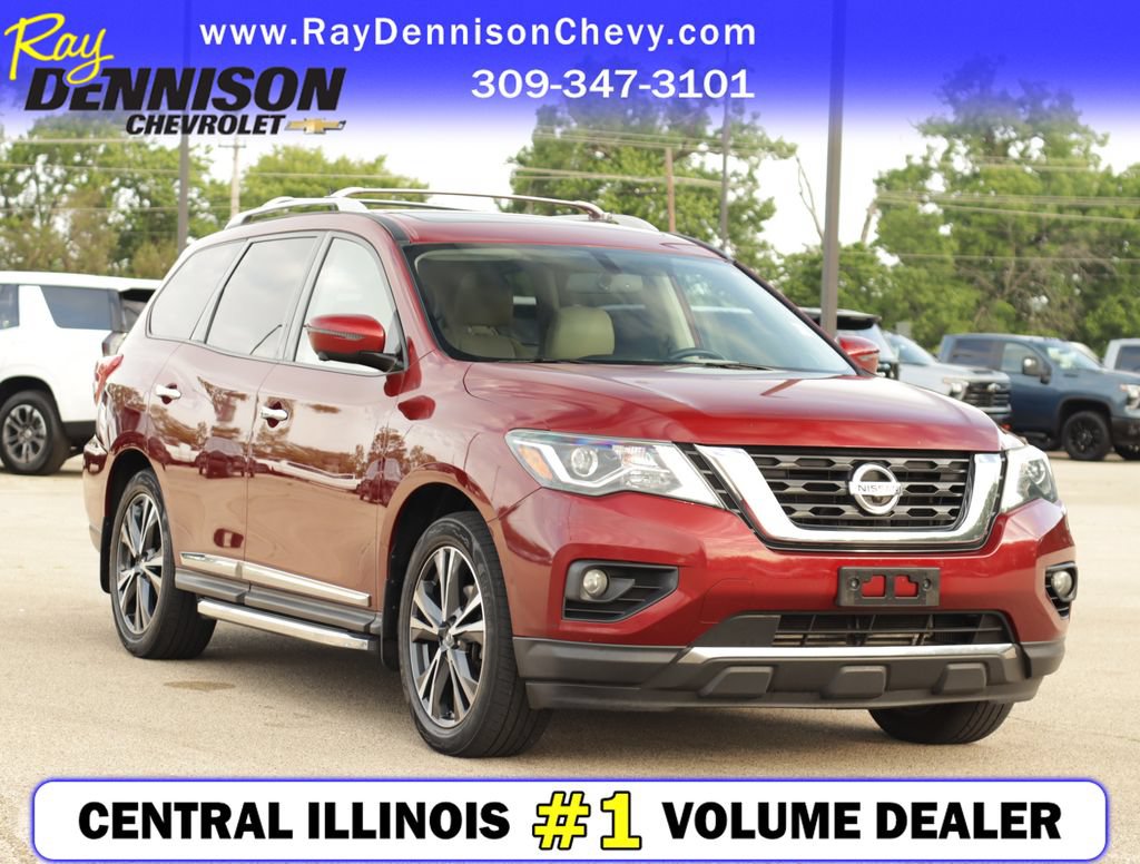 Used 2018 Nissan Pathfinder Platinum w/ Cargo Package AWD/4WD image 1