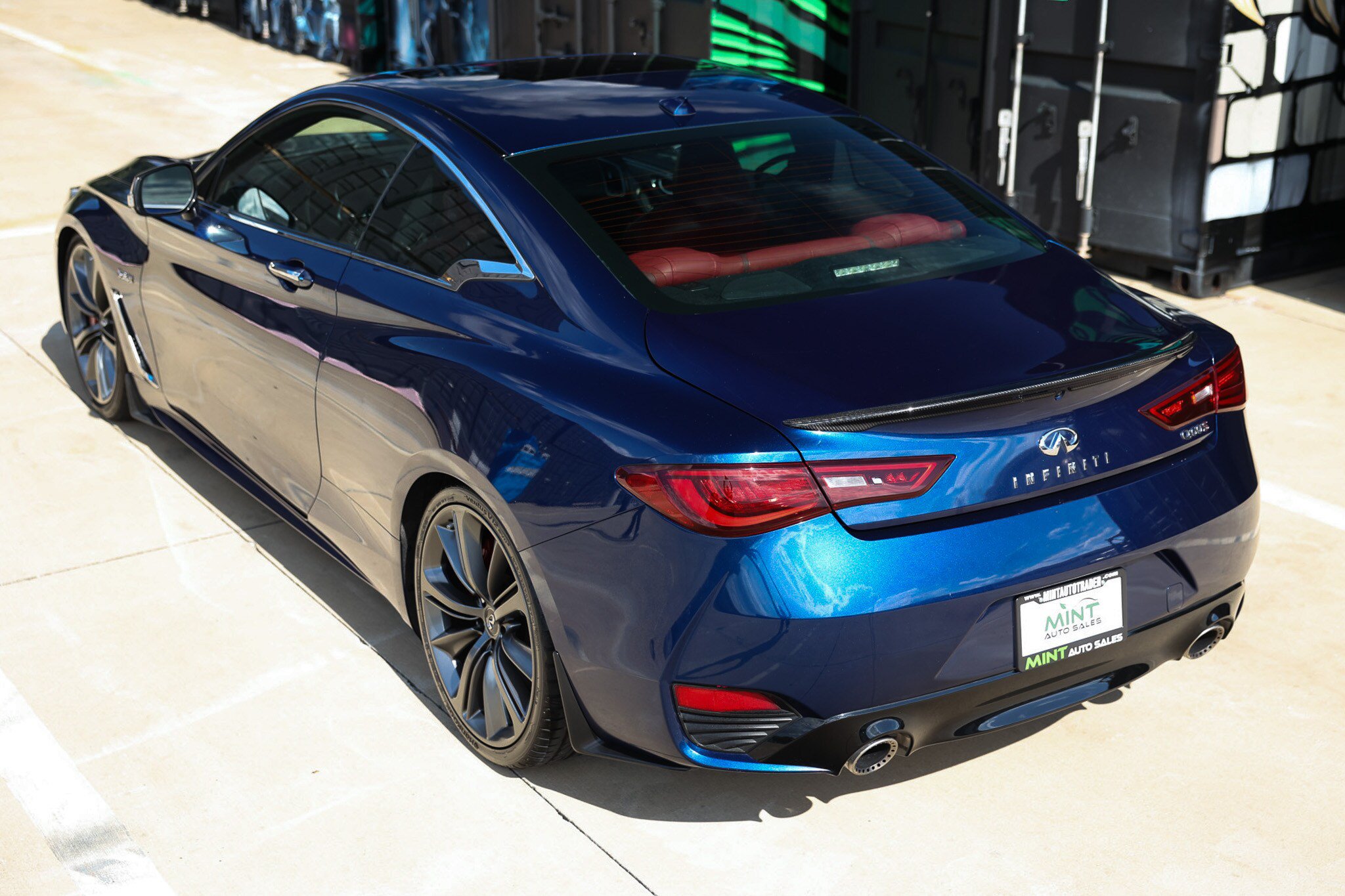 Used 2019 INFINITI Q60 Red Sport 400 RWD image 8