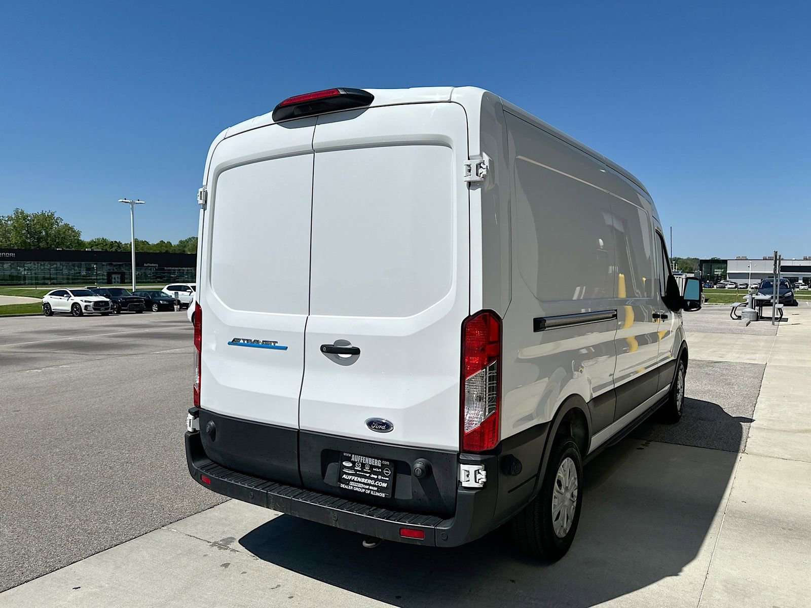 Used 2023 Ford E-Transit Medium Roof w/ Load Area Protection Package RWD image 7