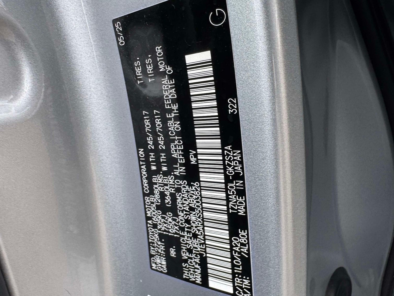 Certified 2025 Toyota 4Runner SR5 RWD image 25