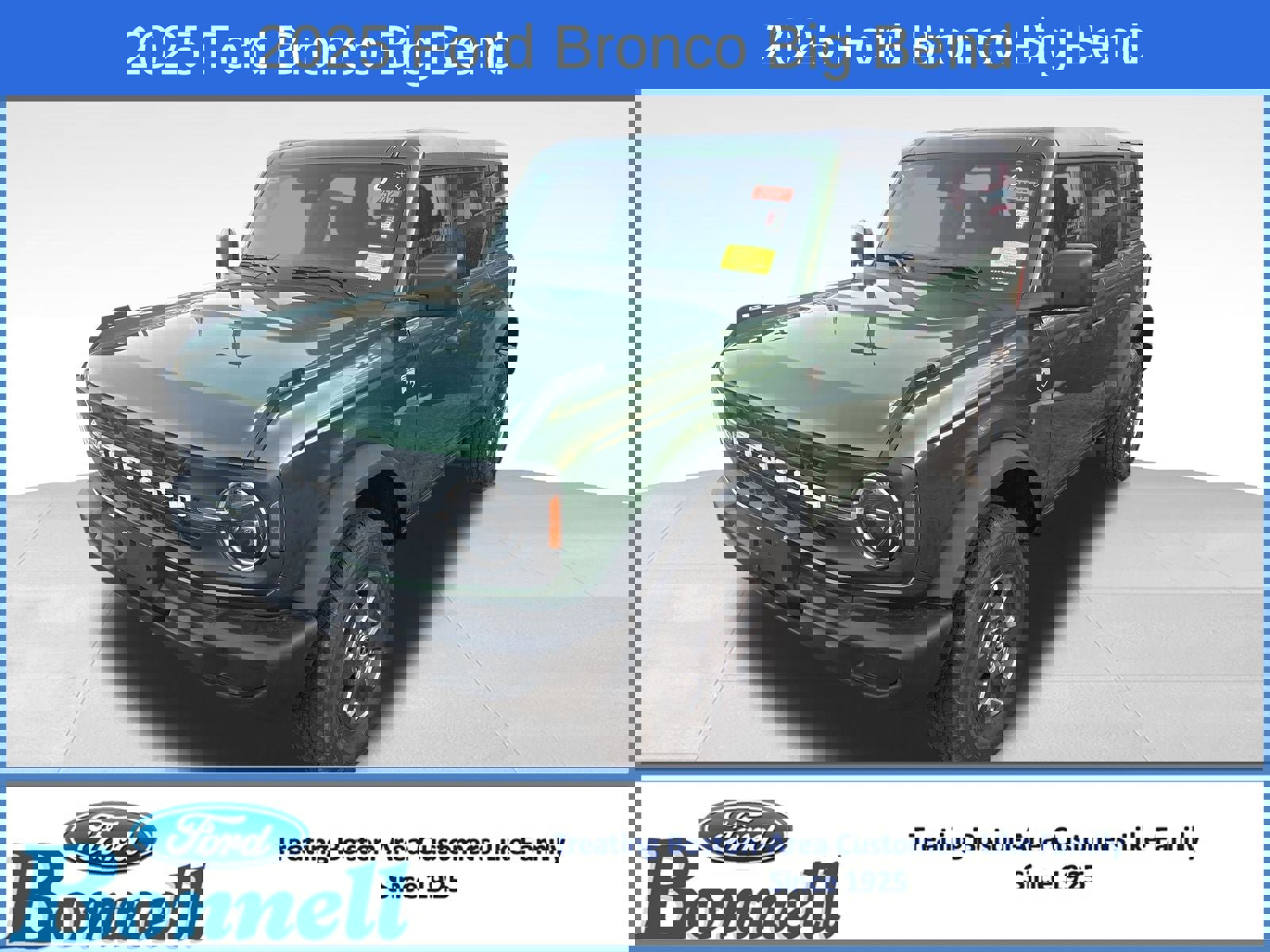 New 2025 Ford Bronco Big Bend