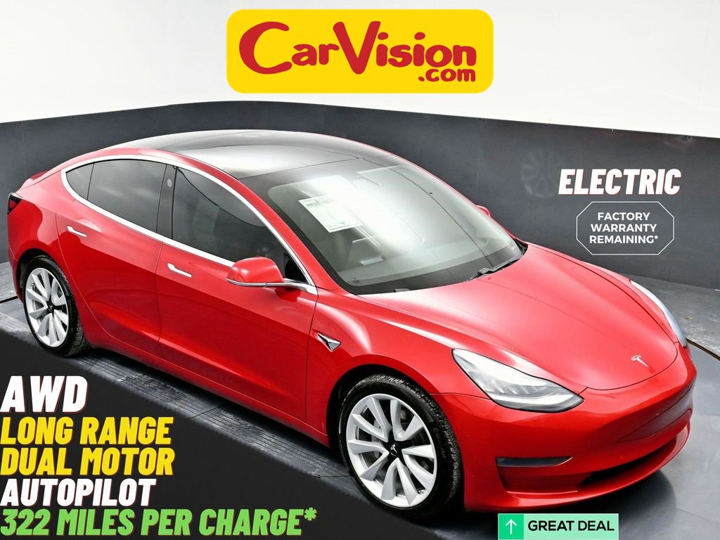 Used 2020 Tesla Model 3 Long Range image 1