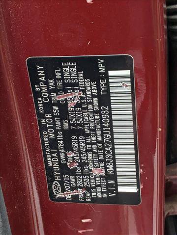 Used 2016 Hyundai Tucson Limited image 17