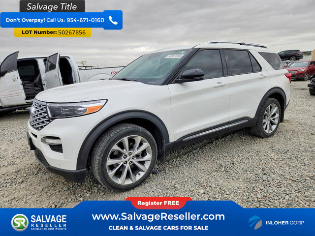 Used 2021 Ford Explorer Platinum w/ Equipment Group 601A AWD/4WD image 1