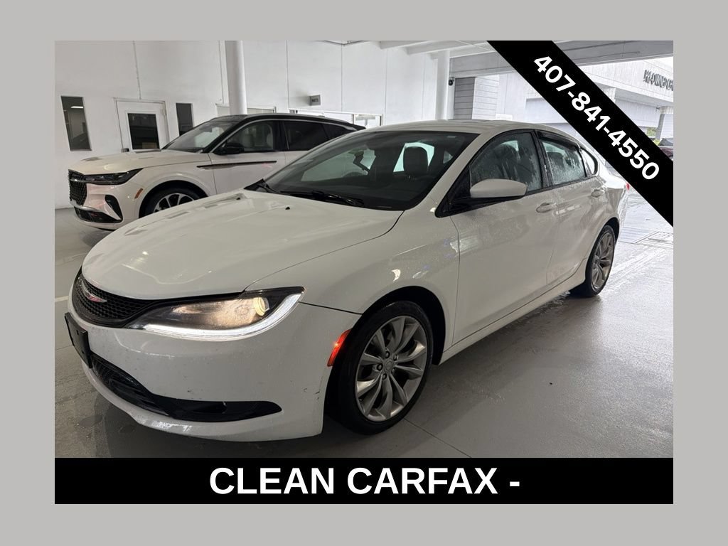 Used 2015 Chrysler 200 S w/ Navigation & Sound Group I