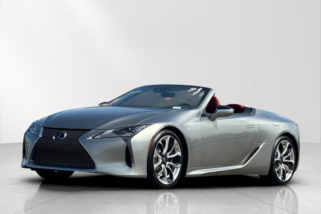 Certified 2021 Lexus LC 500 Convertible w/ Touring Package RWD image 3