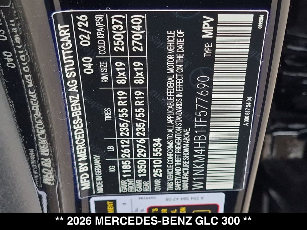 Certified 2026 Mercedes-Benz GLC 300 4MATIC image 30