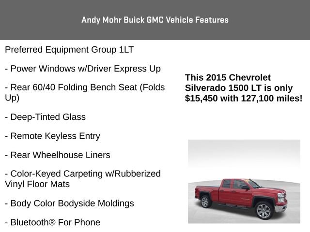 Used 2015 Chevrolet Silverado 1500 LT w/ Rally 2 Edition AWD/4WD image 8