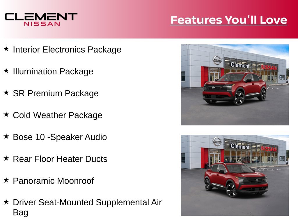 New 2026 Nissan Kicks SR w/ SR Premium Package AWD/4WD image 9
