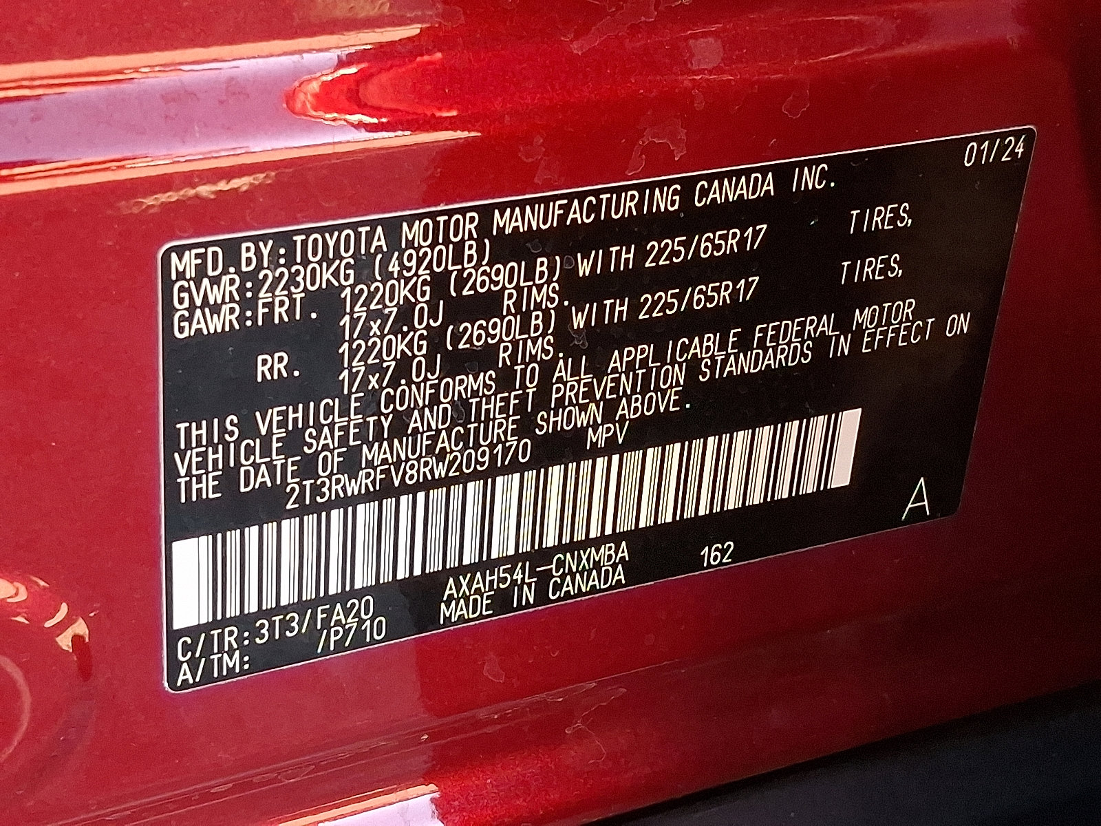 Certified 2024 Toyota RAV4 XLE image 27