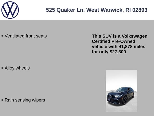 Certified 2023 Volkswagen Tiguan SEL R-Line AWD/4WD image 27