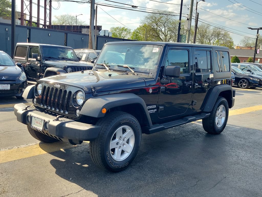 Used 2016 Jeep Wrangler Unlimited Sport w/ Quick Order Package 24S AWD/4WD image 3