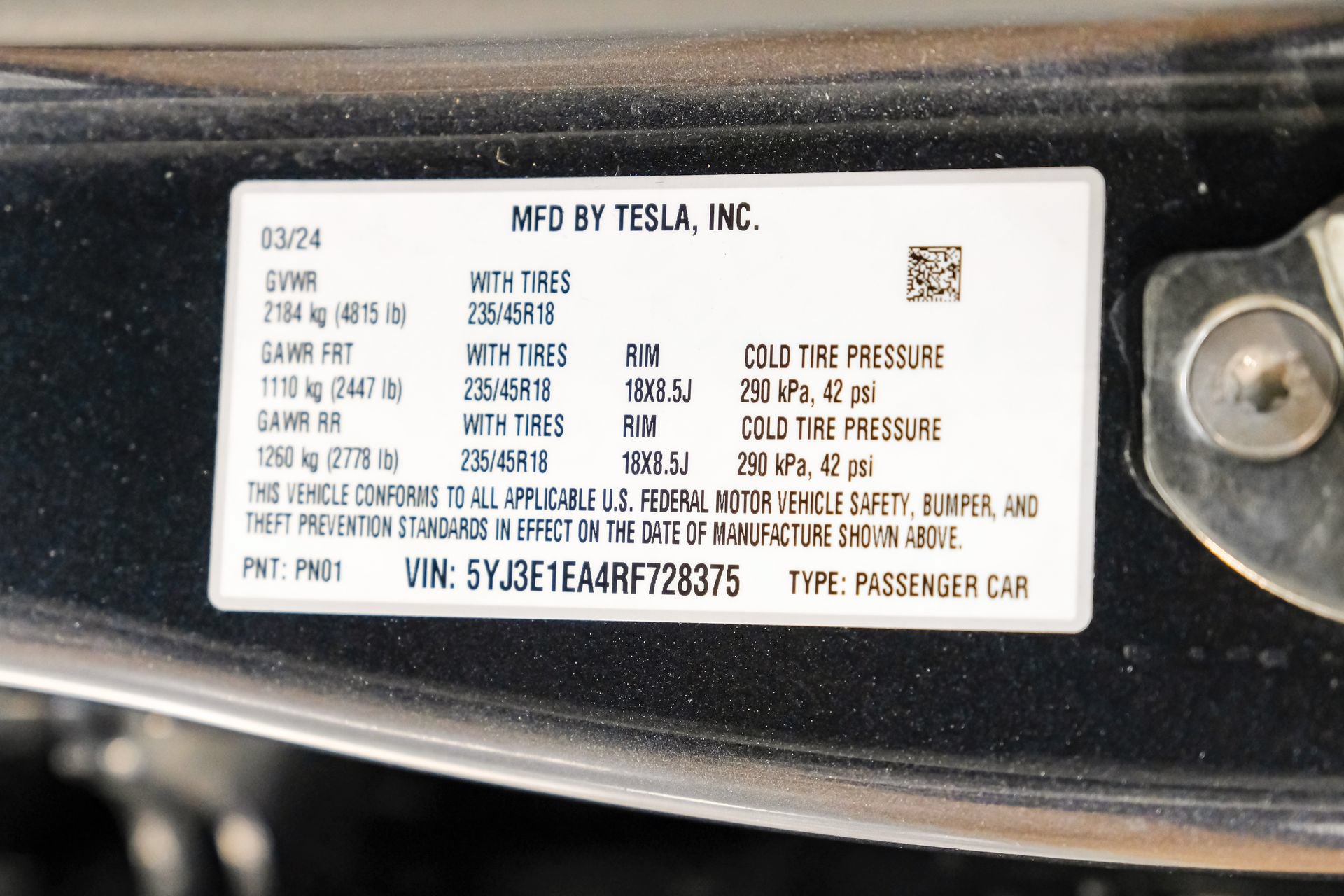 Used 2024 Tesla Model 3 Long Range RWD image 54